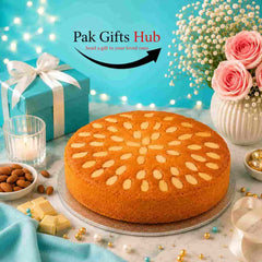 Almondy Syrup Cake