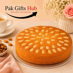 Almondy Syrup Cake