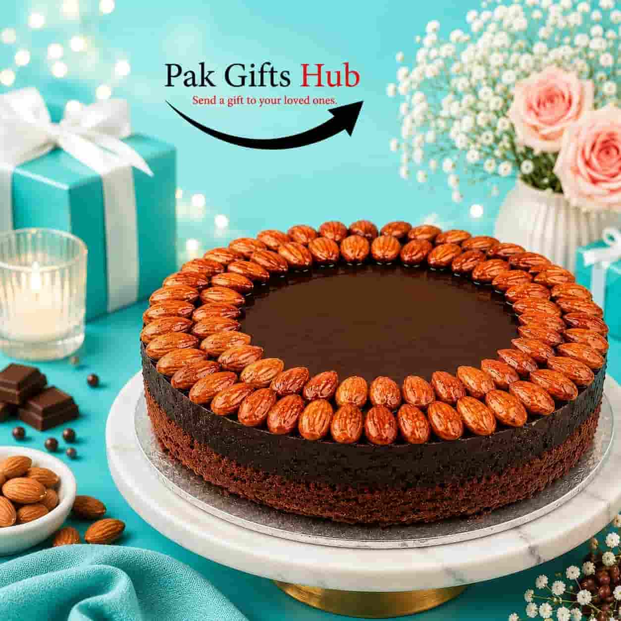 Chocolate Syrup Dry Cake