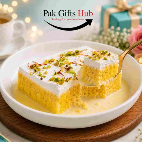 Saffron Milk Cake