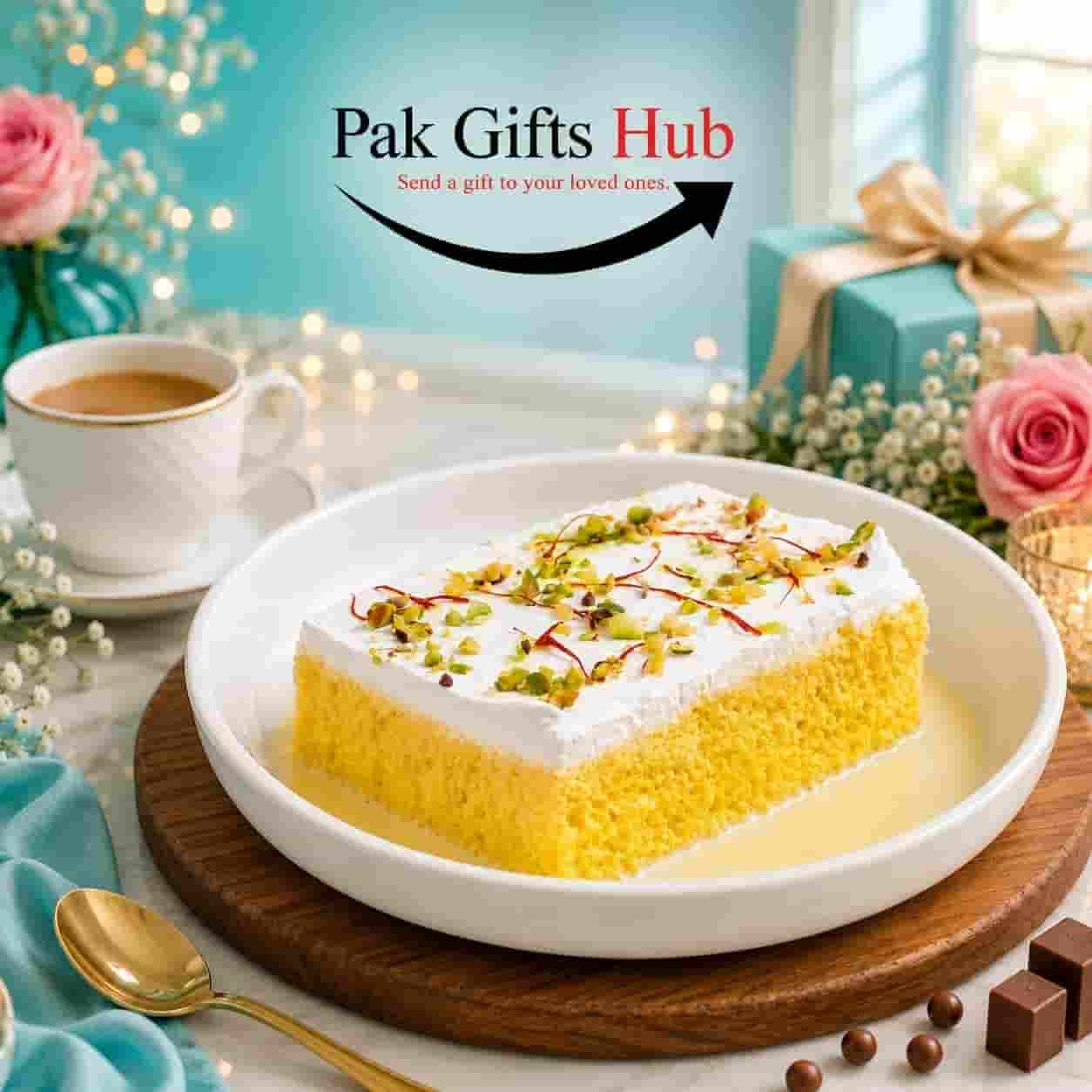 Saffron Milk Cake