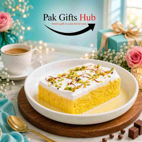 Saffron Milk Cake