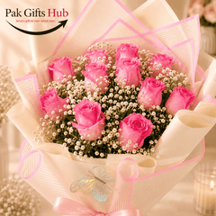 Pink Rose Bouquet