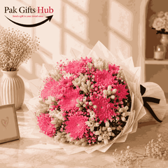 Pretty Pink Flower Bouquet