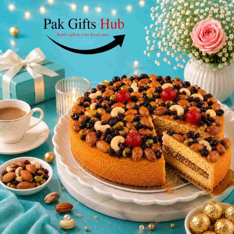 Tutti Fruiti Dry Cake