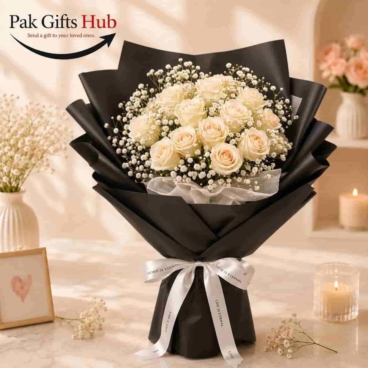 White Rose Bouquet