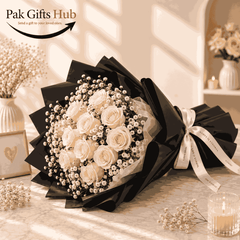 White Rose Bouquet