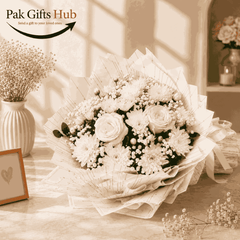 White Rose Bouquet
