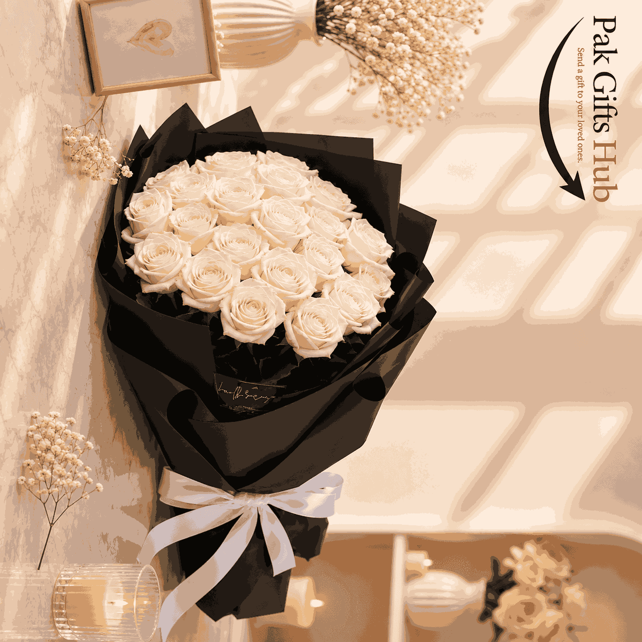 White Rose Bouquet