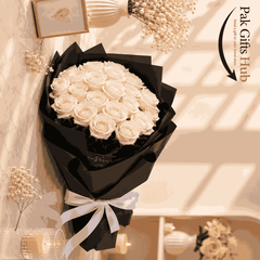 White Rose Bouquet