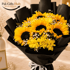 Yellow Sunflower Bouquet