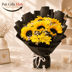 Yellow Sunflower Bouquet
